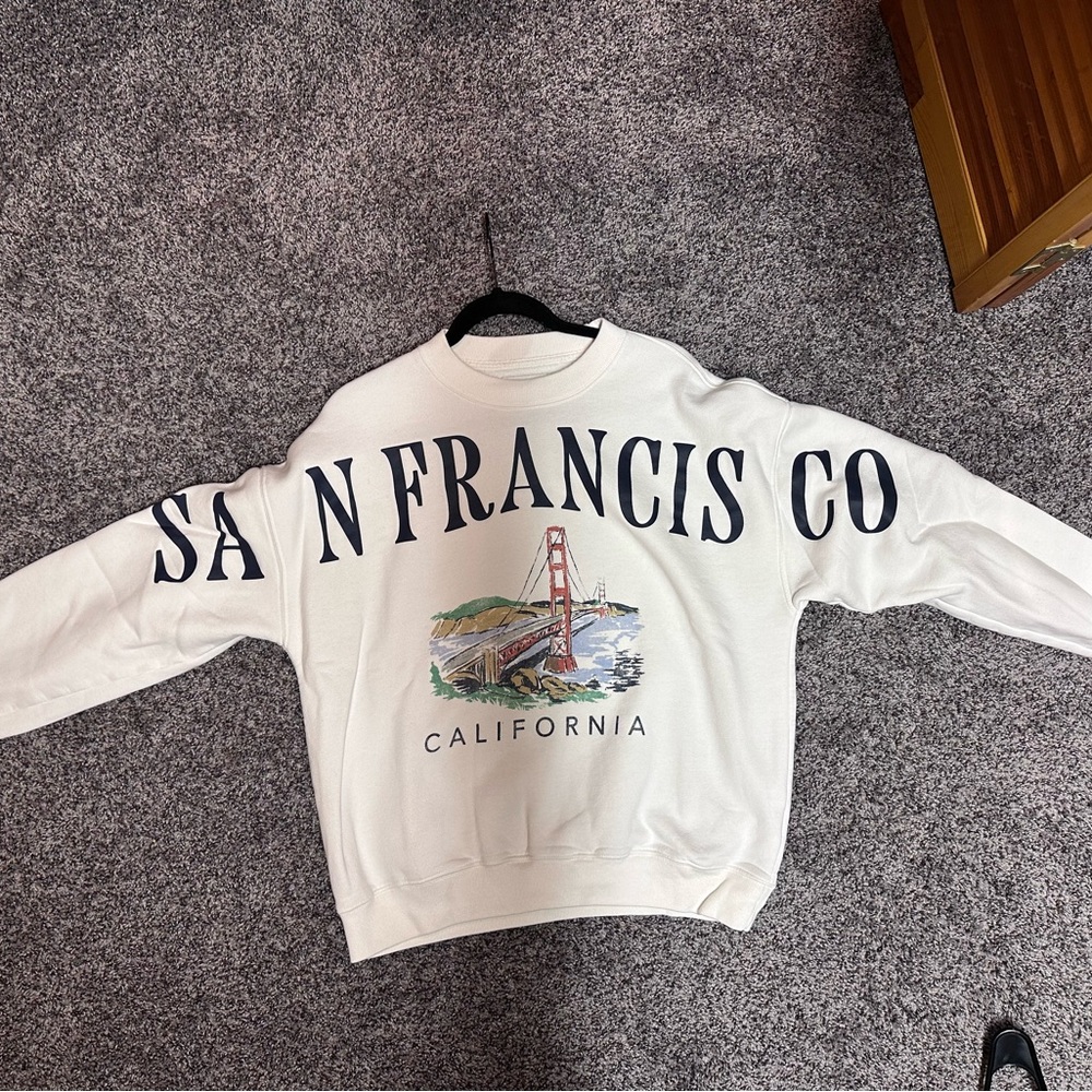 Oversized Abercrombie San Francisco Crewneck